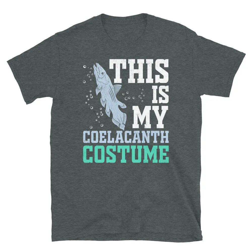 Това е моят костюм на Coelacanth Aquatic Fish Новост Унисекс тениска с къс ръкав0