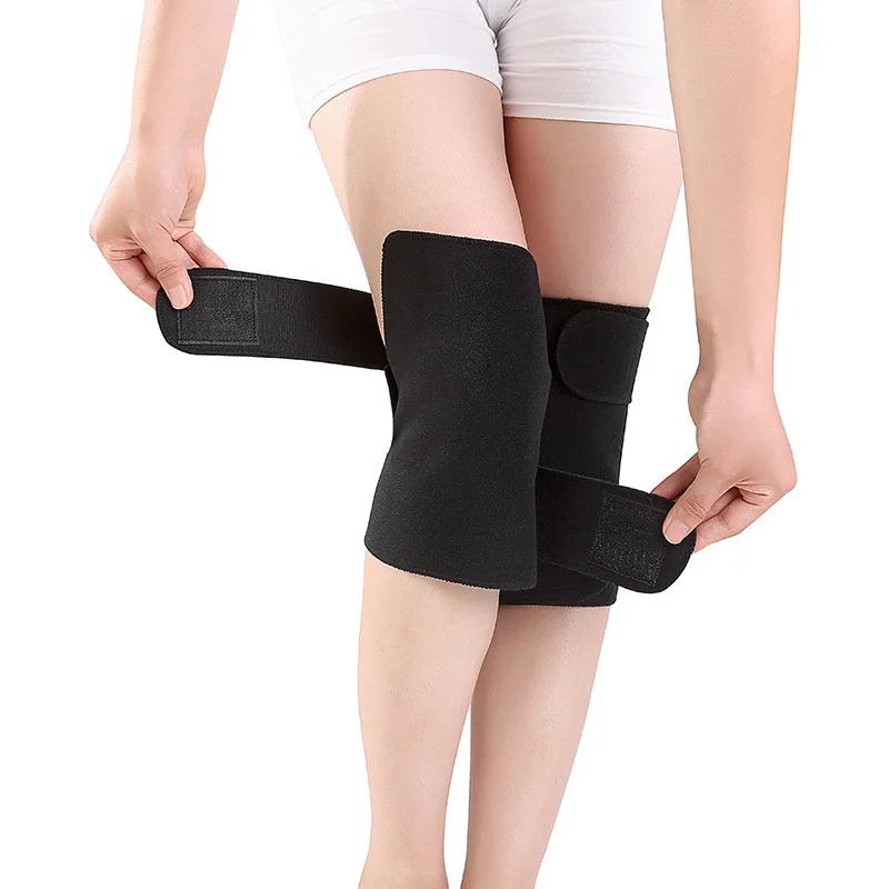 1 чифт турмалинови самонагряващи се наколенки магнитна терапия наколенка облекчаване на болката артрит скоба подкрепа патела коляното подложка1