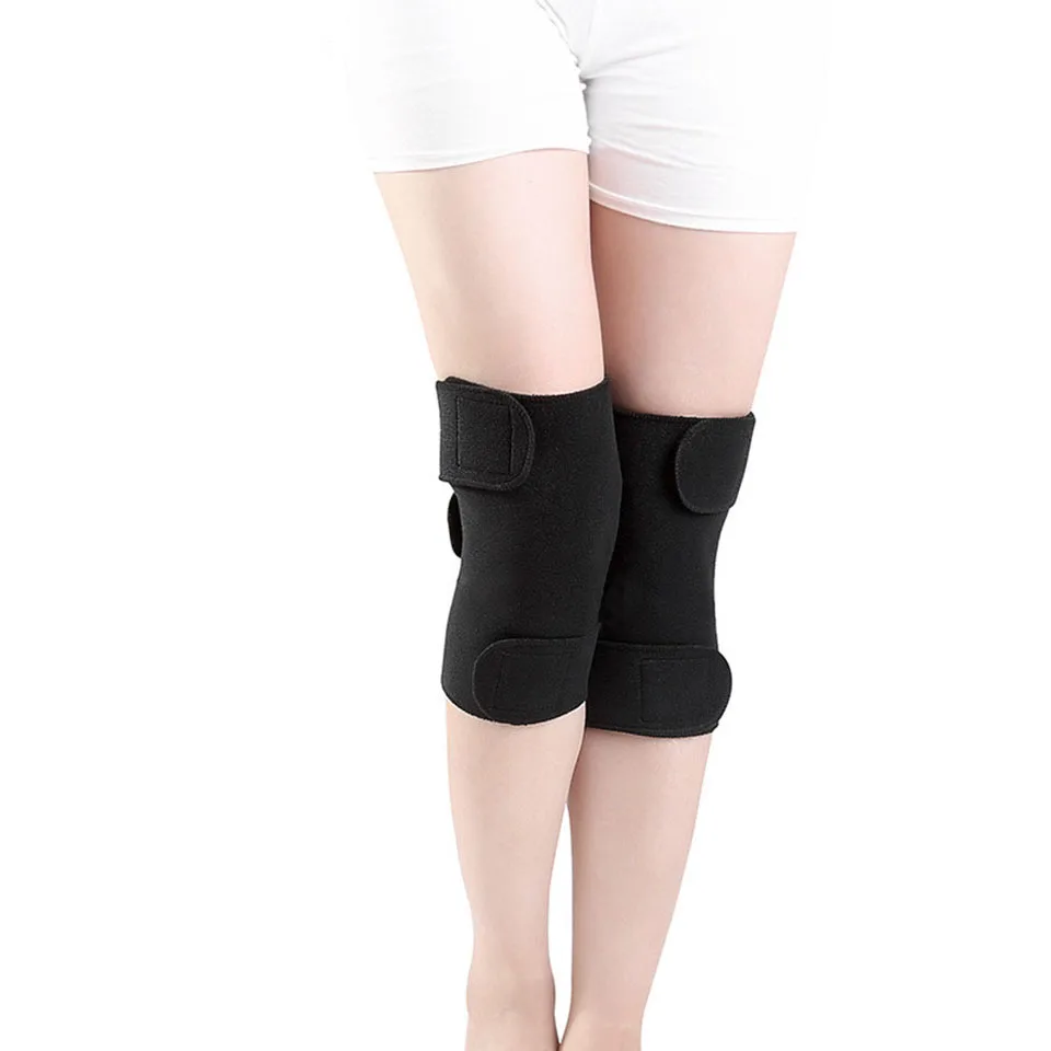 1 чифт турмалинови самонагряващи се наколенки магнитна терапия наколенка облекчаване на болката артрит скоба подкрепа патела коляното подложка2
