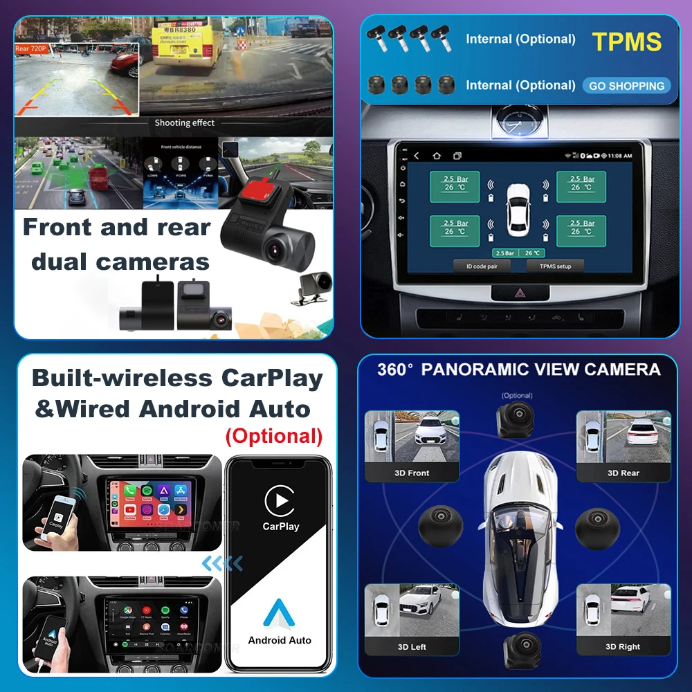 Android 13 За Honda Civic 7 2000-2006 GPS навигация кола мултимедиен видео плейър BT Carplay Head Unit No 2Din Autoradio2