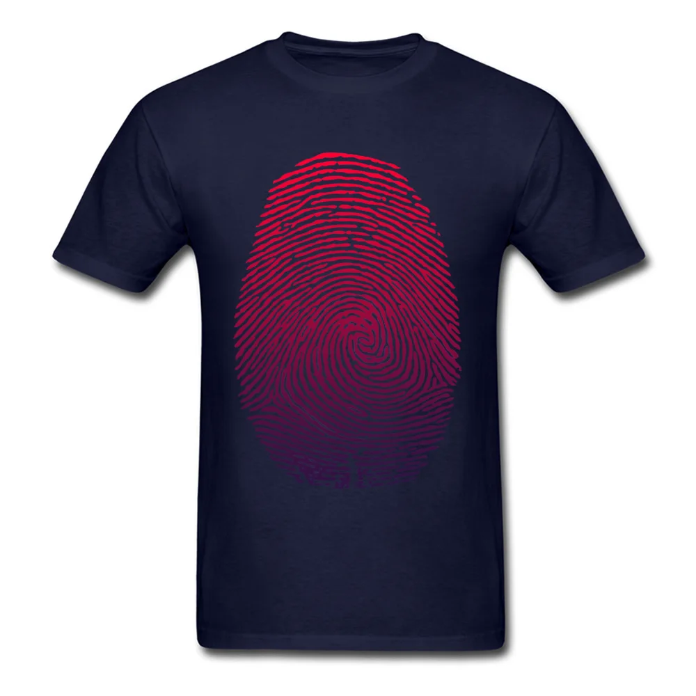 Класически печат 3D изображение тениски кръгла яка 100% памук плат върховете T риза за мъже Lazer Луната пръстови отпечатъци картина мъже T ризи2