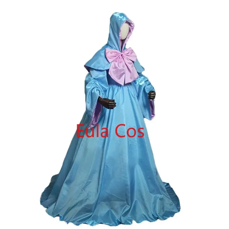 Кръстница косплей костюм Възрастен Хелоуин костюми за жени фантазия фея кръстница костюм рокля по поръчка Хелоуин2