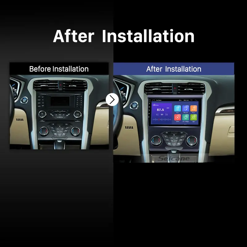 За Ford Mondeo 2012-2014 Android 10.0 Auto Car Radio Мултимедия Видео плейър Стерео Autoradio Интелигентна система Carplay Audio5