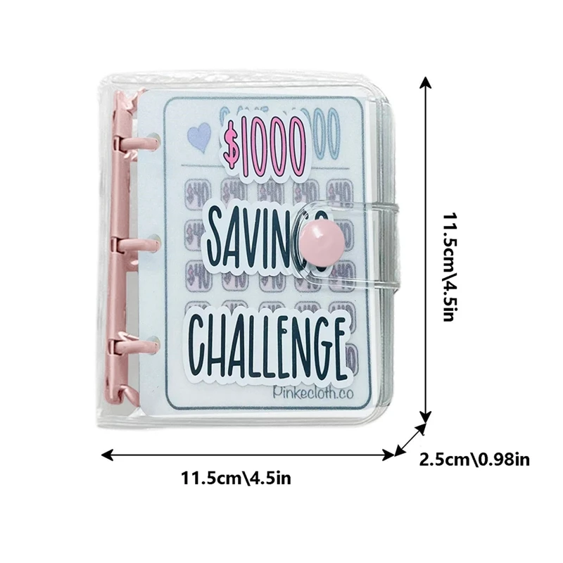 Спестяване на пари Binder Спестовни предизвикателства книга с пликове, плик спестявания предизвикателство5