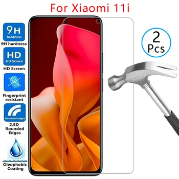 Case за Xiaomi 11i капак екран протектор закалено стъкло на Xiaomi11i Xiao mi 11 i i11 телефон кок чанта ksiomi xiomi xiami xaomi
