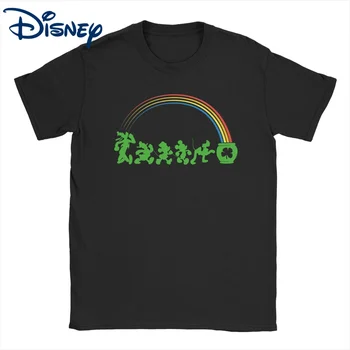 Disney Мики и приятели T Shirt Мъже Дамски 100% памучни тениски за свободното време Lucky Walk St. Patrick's Day Tee Shirt Tops Идея за подарък