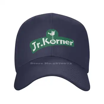Jr.Korner Logo Модно качество Дънкова шапка Плетена шапка Бейзболна шапка
