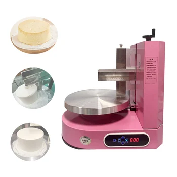 Автоматична машина за пълнене с крем за торта за рожден ден 14 инчов торти крем масло разпространение мазилка конфитюр разпръсквач