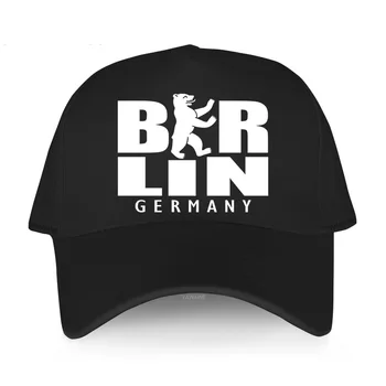 Гореща продажба Мъжка мода памучна печатна шапка Дишаща лятна шапка Берлин Германия Унисекс бейзболни шапки удобна външна шапка
