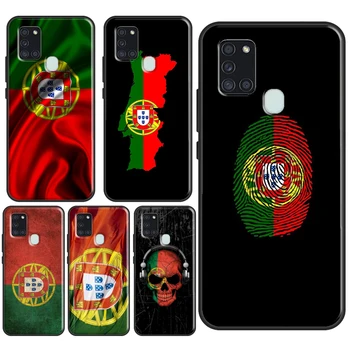 Португалия флаг случай за Samsung Galaxy A52 A32 A22 A12 A13 A23 A33 A53 A73 A14 A24 A34 A54 A71 A51 капак