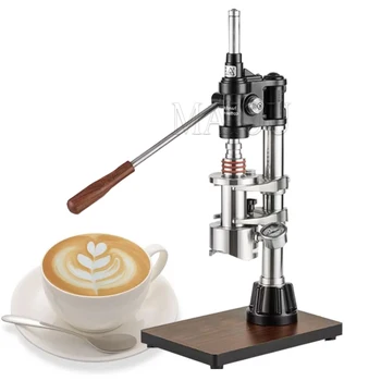 Ръчно пресована кафе машина Домакинска малка кафе машина Търговски лост тип еспресо машина