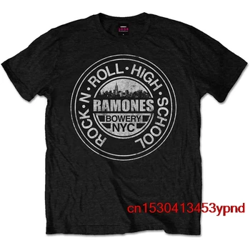 мъжка тениска Ramone RNR Bowery Мъжка черна тениска (XX-Large) дамска риза